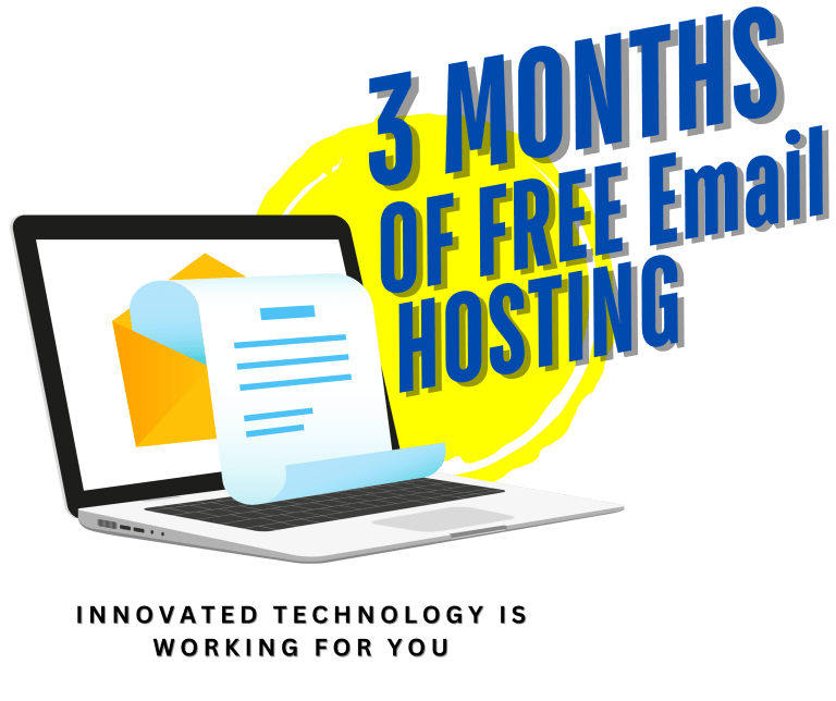 Email hosting infrastructure illustration for South African business email