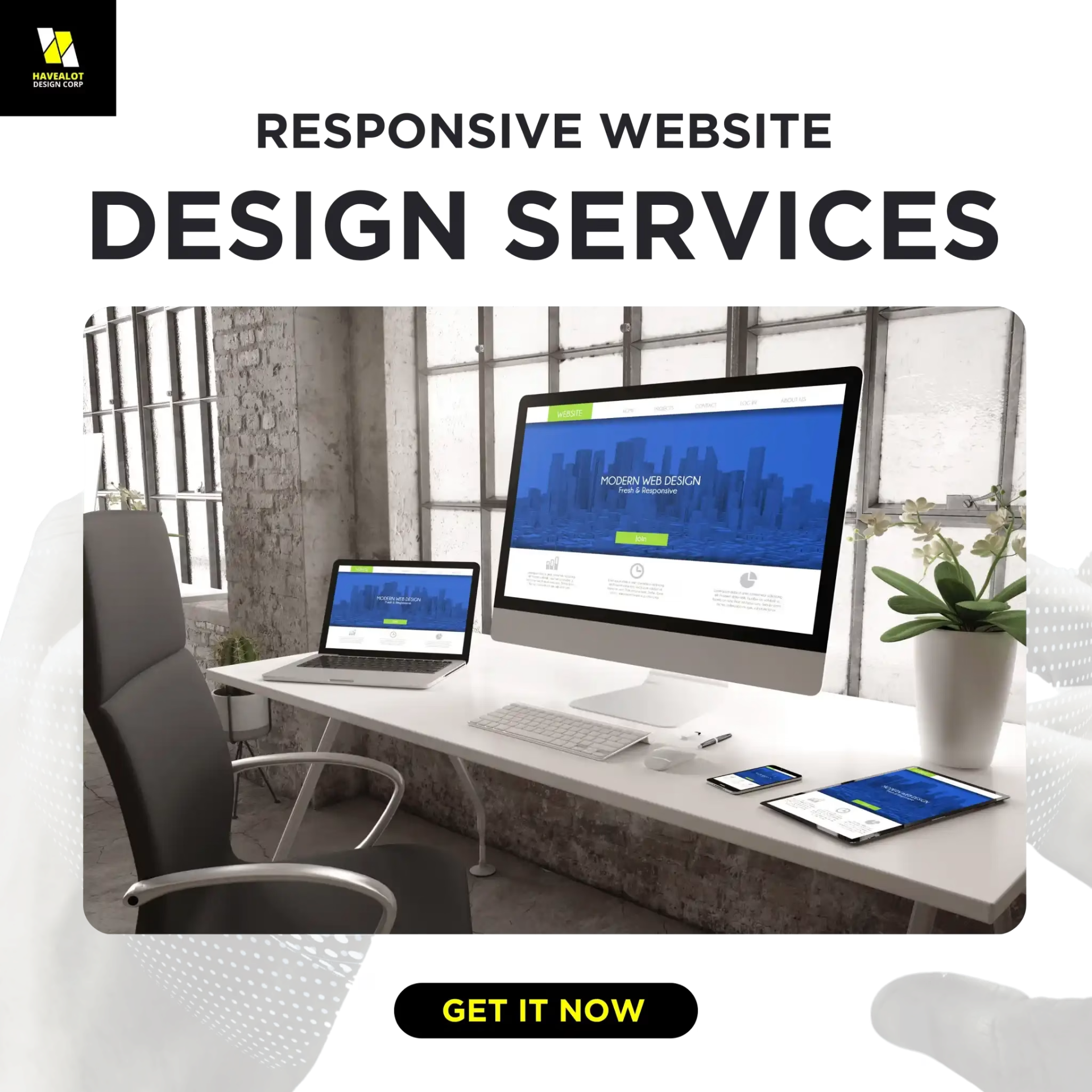 Website redesign before-and-after comparison